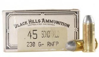 Case History - 45 Smith & Wesson Schofield
