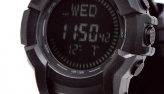 First Tactical Canyon Digital Watch and Side Satchel