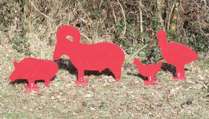 NRA Hardox 500 targets
