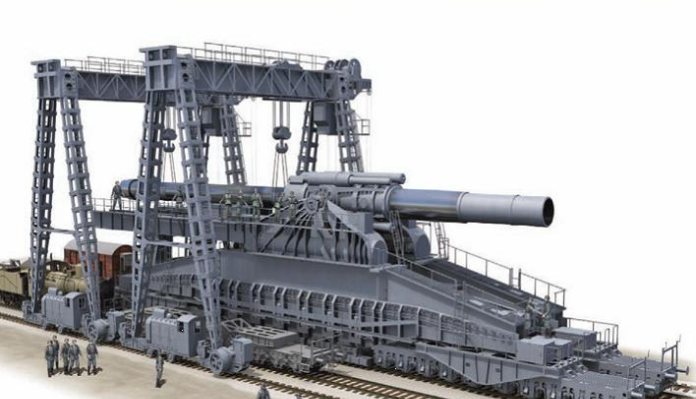 WWII GermanSuper Heavy Siege Guns