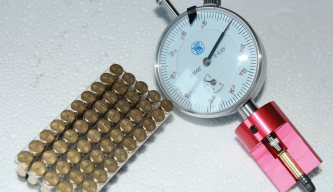 Rimfire thickness gauge