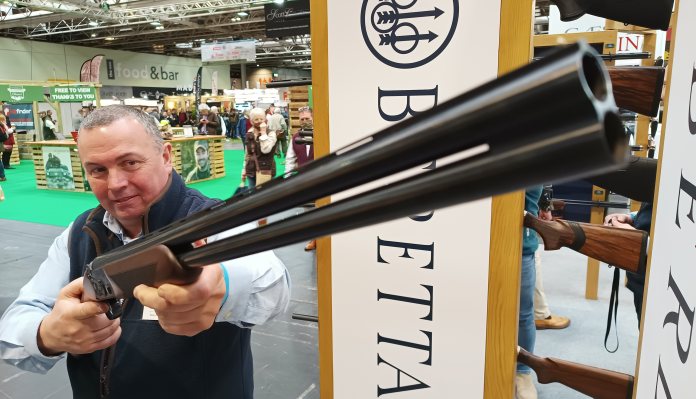 Shotguns at the British Shoooting Show 2023