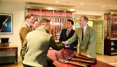 Duke and Duchess of Edinburgh Reopen Purdey Shooting School