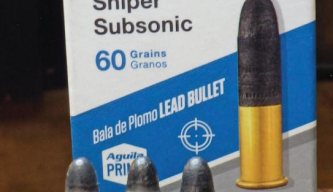Aguila .22 Subsonic Ammunition