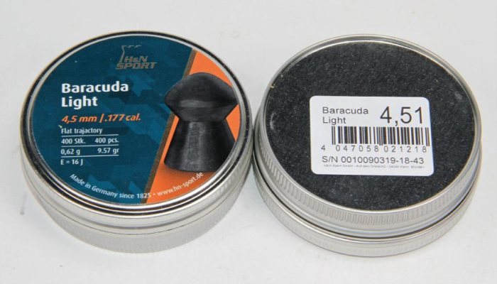 H & N Baracuda .177 Pellets - image {image:count}