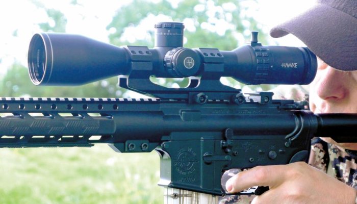 Hawke Sidewinder 30SF4-16/50 FFP & SFP Riflescope - image {image:count}