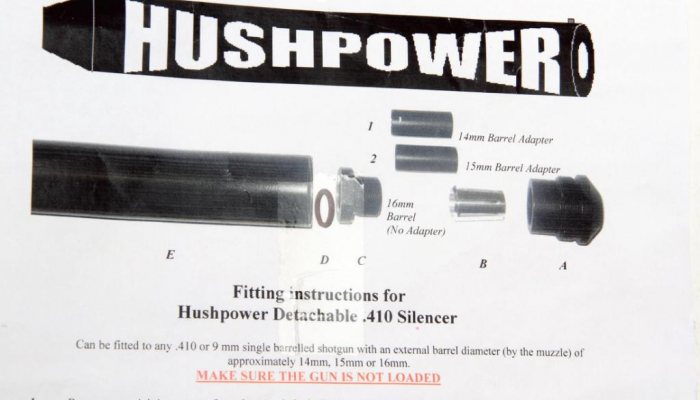 Hushpower .410 Shotgun Silencer - image {image:count}