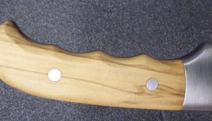 Los Olivios Lince Bolster Olive Wood Knife - image {image:count}