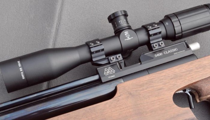 SWFA SS 10x42 Tactical Rear Focus - image {image:count}