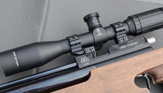 SWFA SS10x42 Tactical Rear Focus