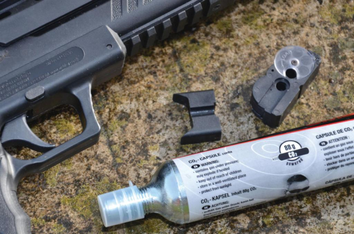 Custodia Slim Per Pistola O Fucile Ad Aria Compressa Webley Nemesis - Scatola Magnetica Kube3d UK