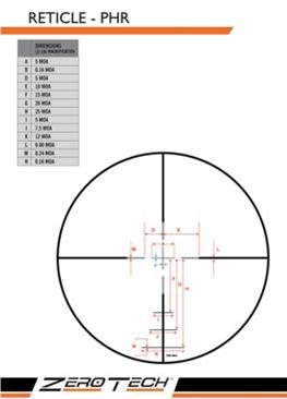 Zerotech Vengance 4.5 - 18 x 40 PHR Riflescope - image {image:count}