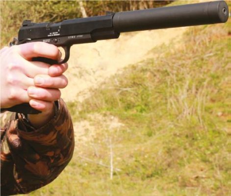 GSG 1911 long barrelled pistol - image {image:count}