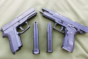 Sig Sauer X Five & SP2022 CO2 Pistols