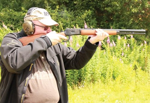 Rossie lever-action rifle