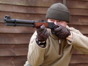 Walther Lever Action CO2 Multishot Rifle - image {image:count}