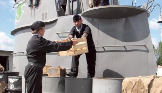 Naval re-enactors