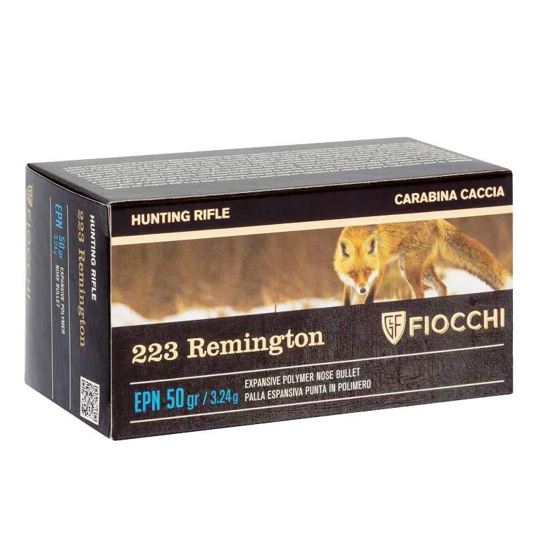 FIOCCHI .223 REMINGTON 50-GRAIN EPN AMMUNITION