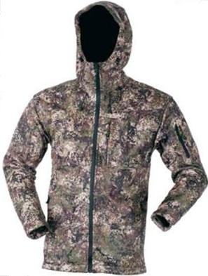 RIDGELINE ASCENT SOFT SHELL JACKET IN DIRT CAMO