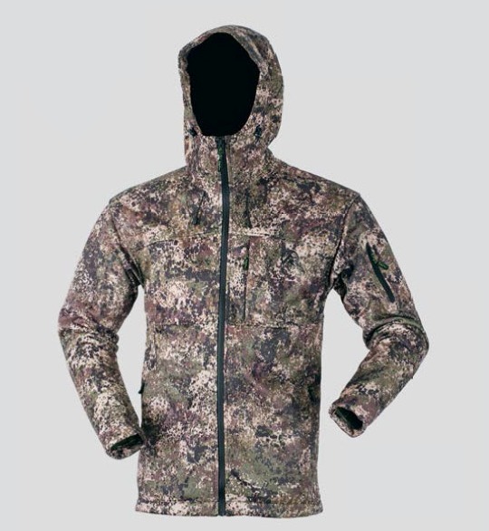 Ridgeline Ascent Soft Shell Jacket in DIRT Camo