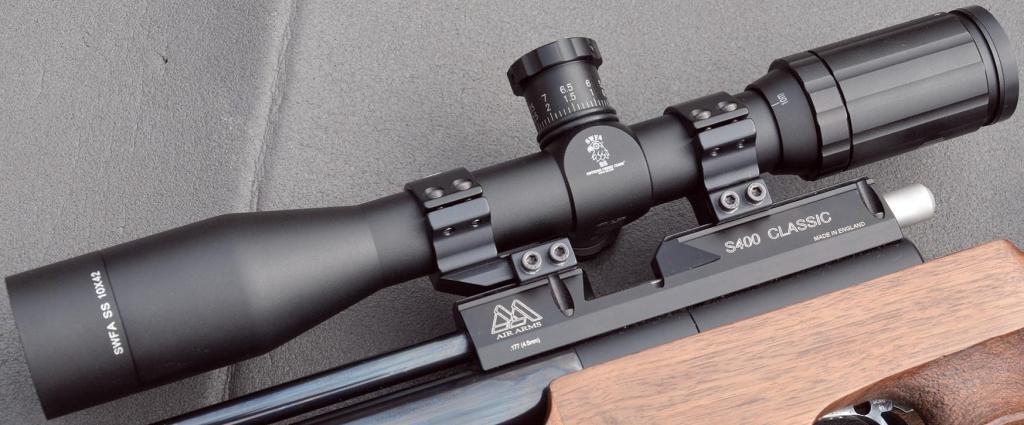 SWFA SS 10X42 Tactical Rear Focus