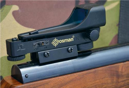 THE CROSMAN WIDE VIEW RED DOT SIGHT