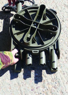 bergara stag folding shooting chair