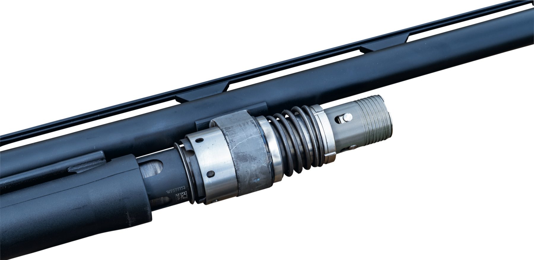 Beretta AX800 Suprema B-Link gas system and coated stainless steel piston