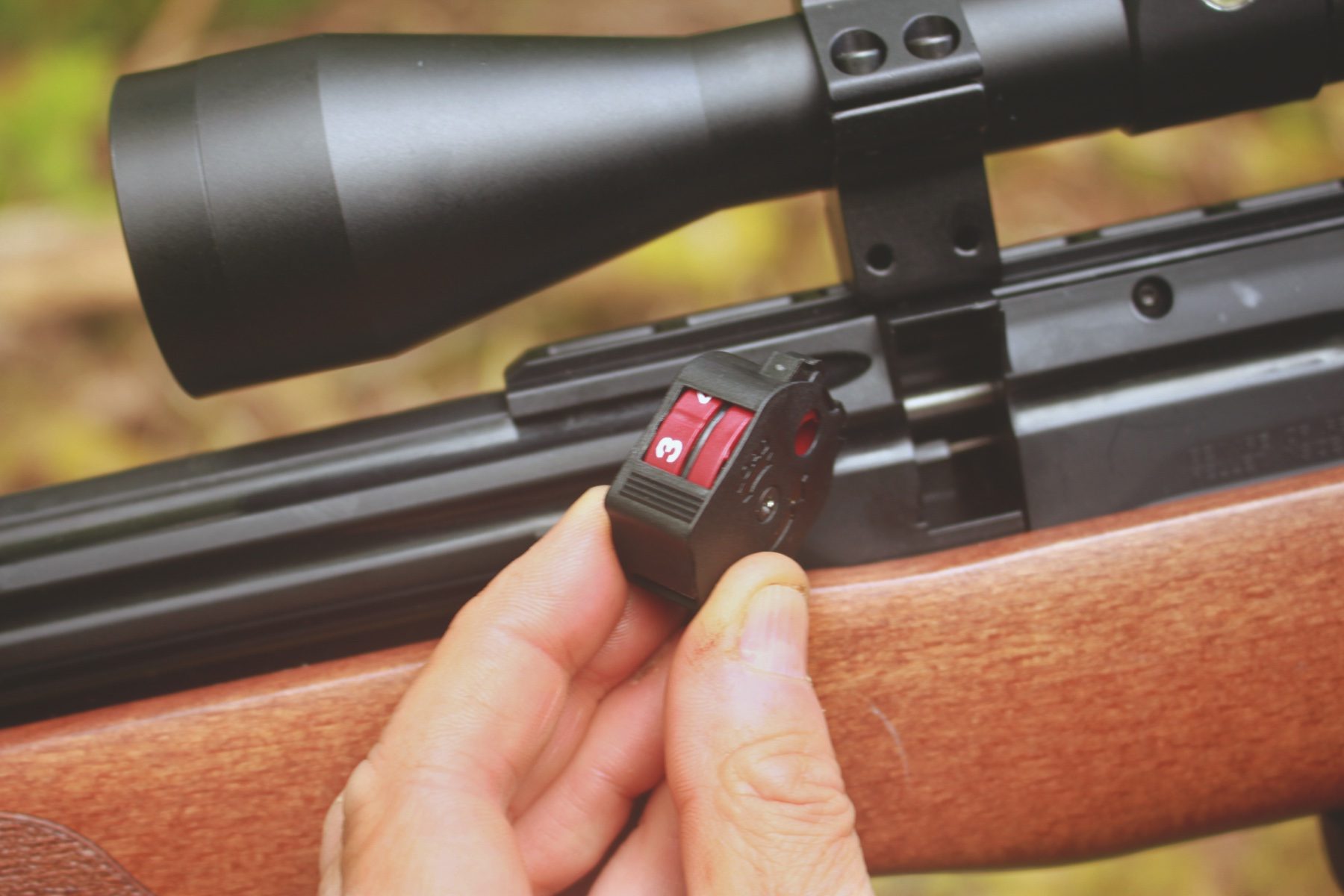 Ten-shot rotary magazine for the Gamo Riser Punisher