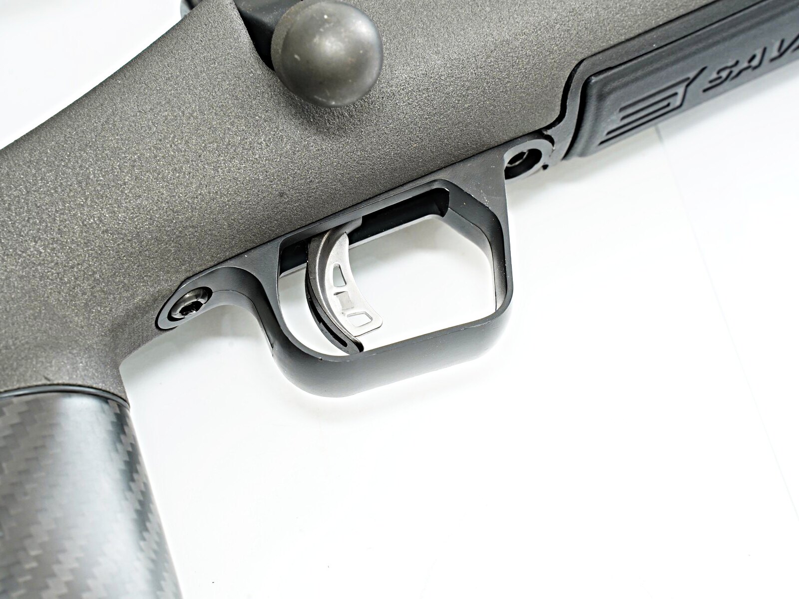 Savage AccuTrigger and pistol grip on the 110 FBT Hunter