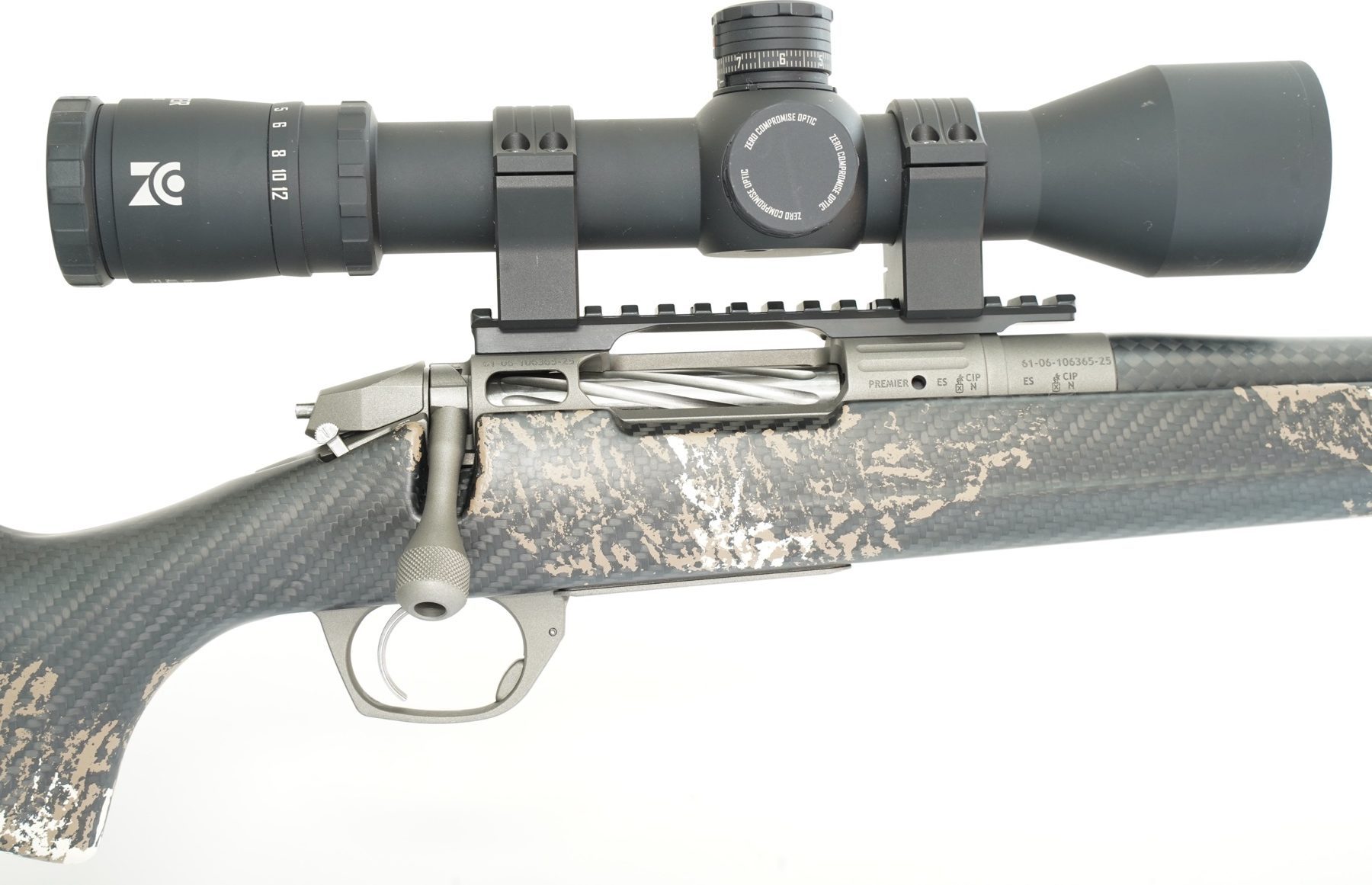 Bergara Premier CIMA Pro fitted with a ZCO ZC Hunter 1.7-12x50 riflescope